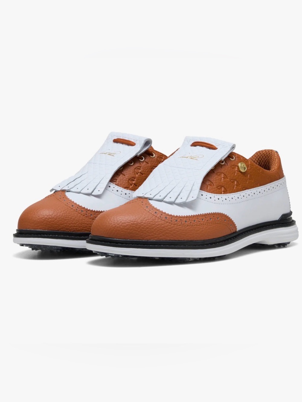 Arnold Palmer Royale Wingtip Waterproof Golf Shoes, NWT, Men's Size 10